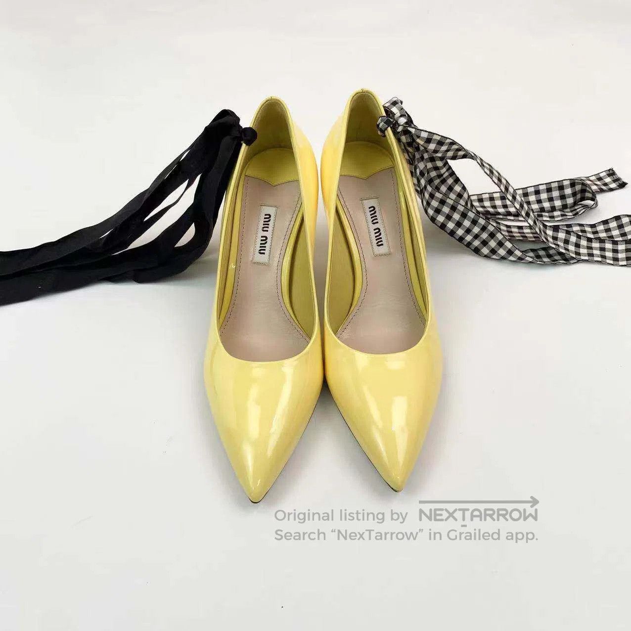 Miu Miu Miu Miu Streamer heels| Size US 6.5 / IT 36.5 - 3 Thumbnail