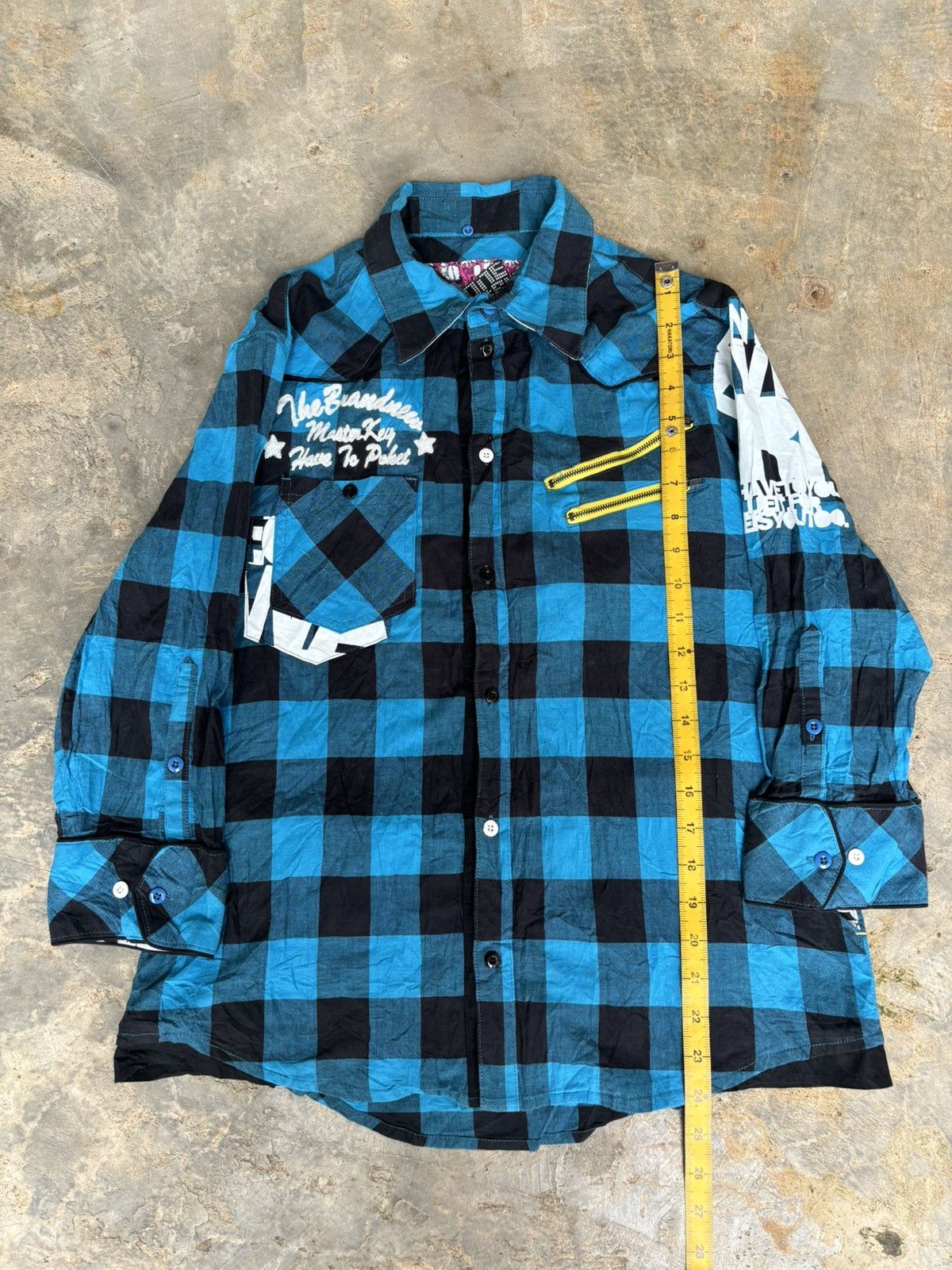 Hysteric Glamour Y2k Clone Deugfiu Ifwixwasnine Punk Style Shirt Size US L / EU 52-54 / 3 - 15 Thumbnail