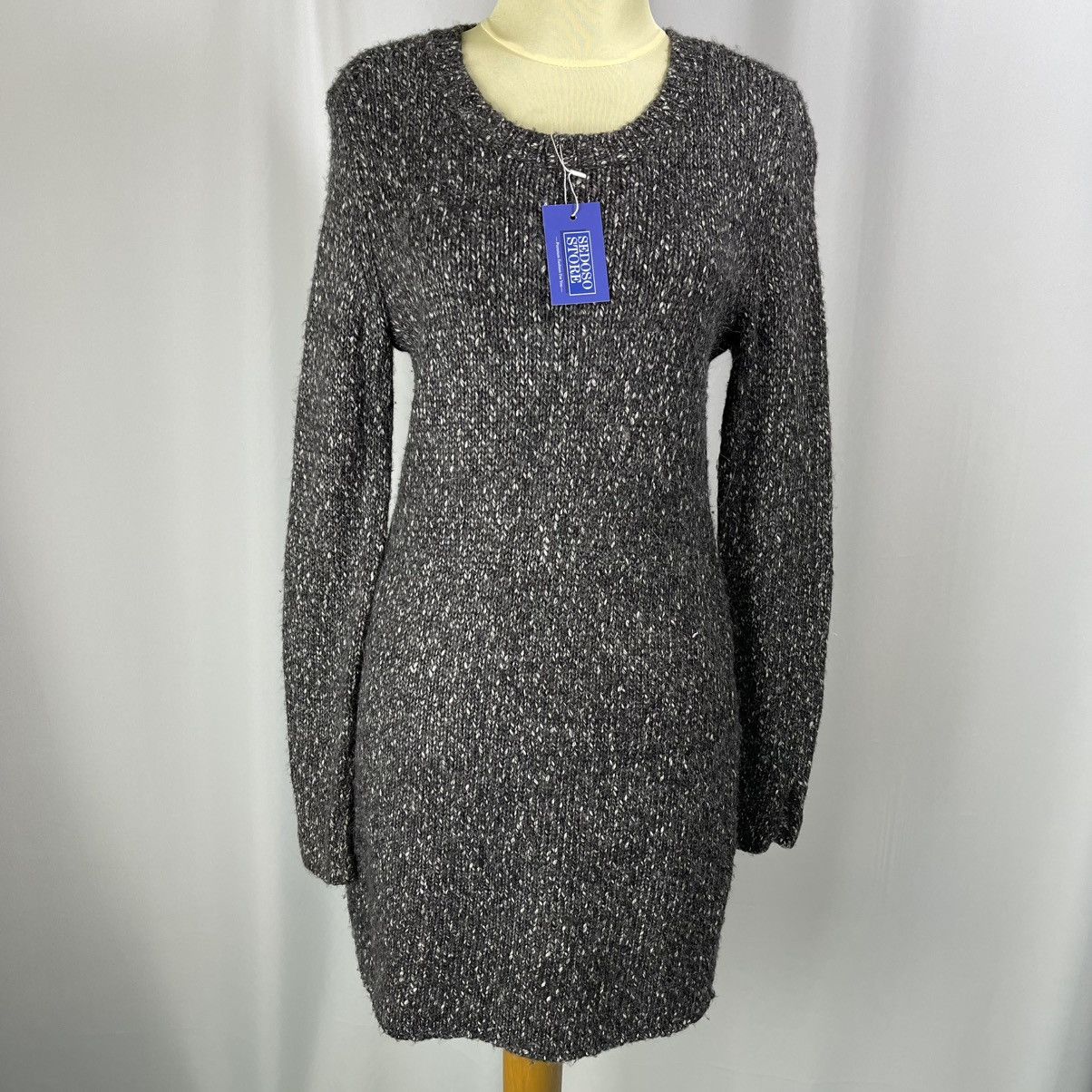 Gap GAP Gray Knit Sweater Dress Size XS / US 0-2 / IT 36-38 - 1 Thumbnail