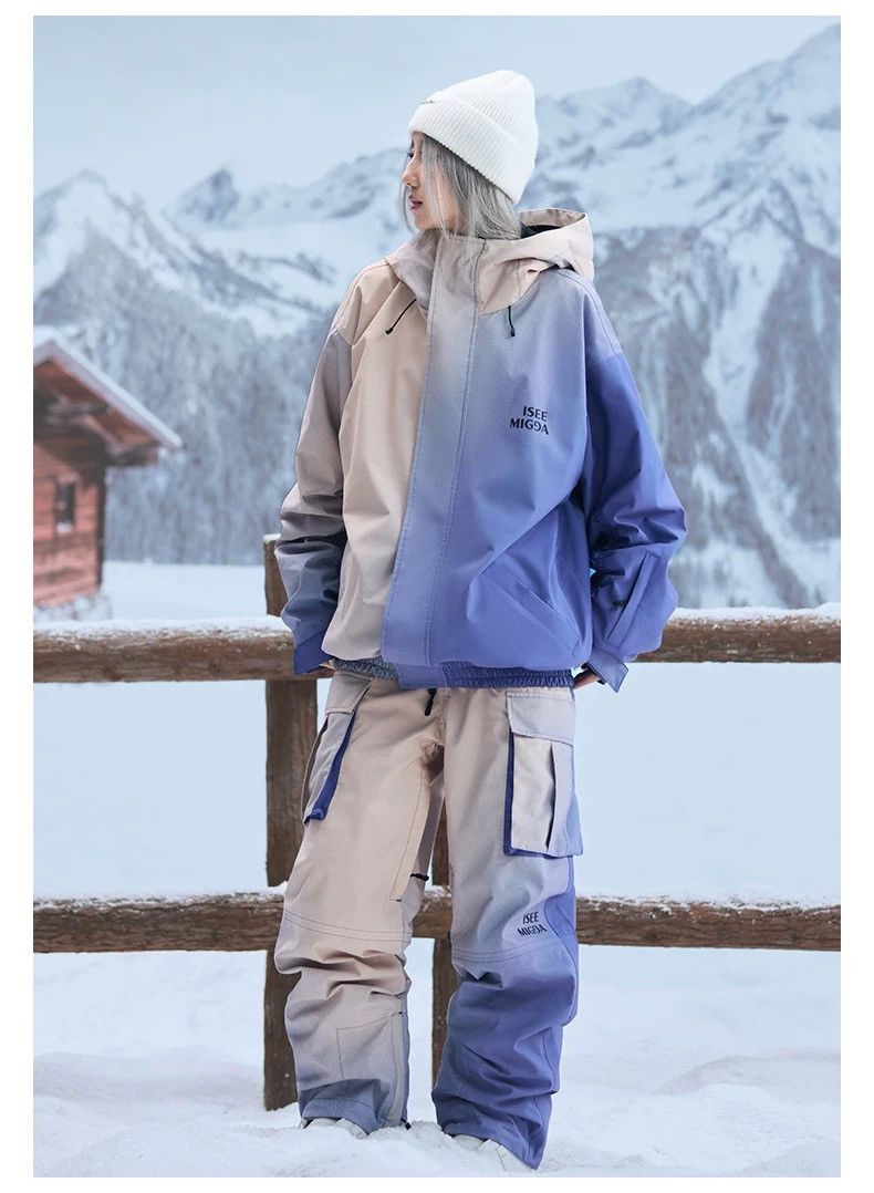 Other Outdoor Windproof Gradient ski suit set Size US 32 / EU 48 - 16 Thumbnail