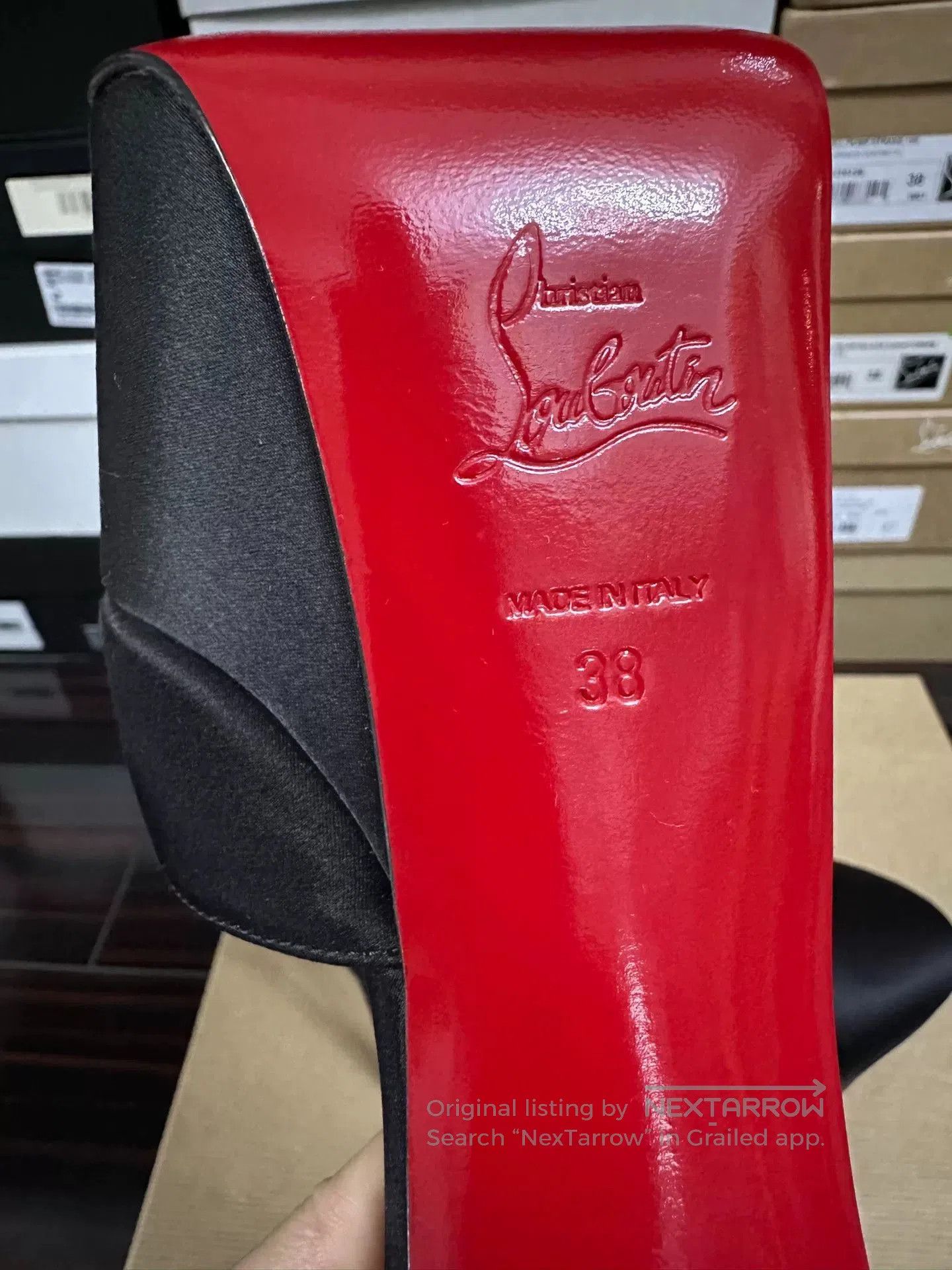 Christian Louboutin Christian Louboutin Limited Court Runway Red Sole Heels. Size US 7 / IT 37 - 6 Thumbnail