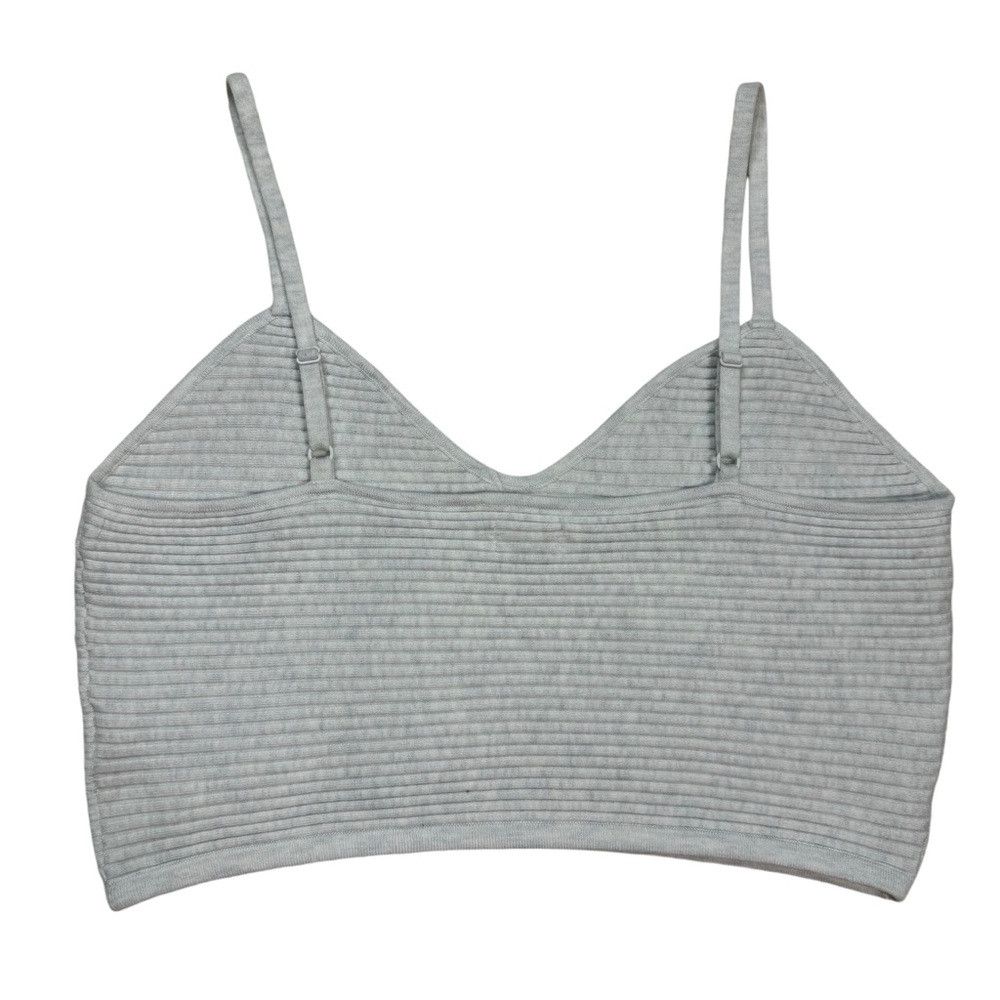 Other New Aerie Ribbed Take Charge Corset Sweater Tank Grey Top S Size XL / US 12-14 / IT 48-50 - 5 Thumbnail