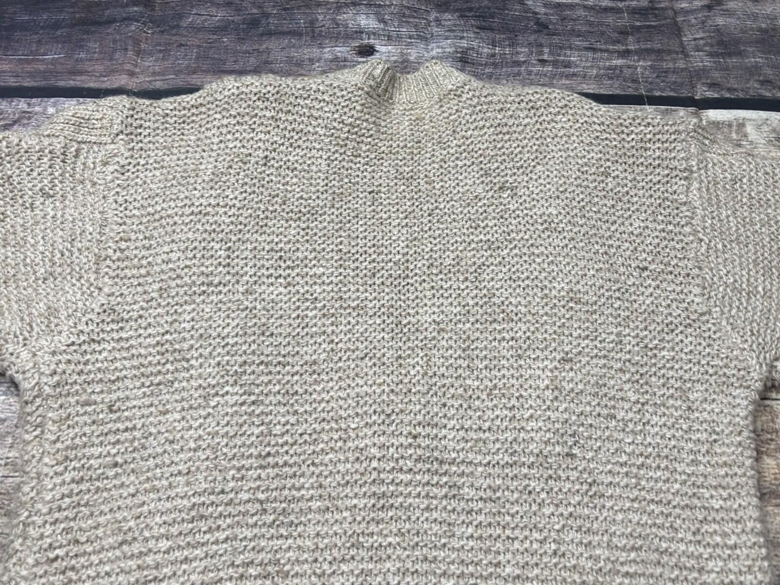 Other VTG Lizwear Cardigan Sweater Womens S Chunky Cable Knit Wool Size S / US 4 / IT 40 - 6 Thumbnail
