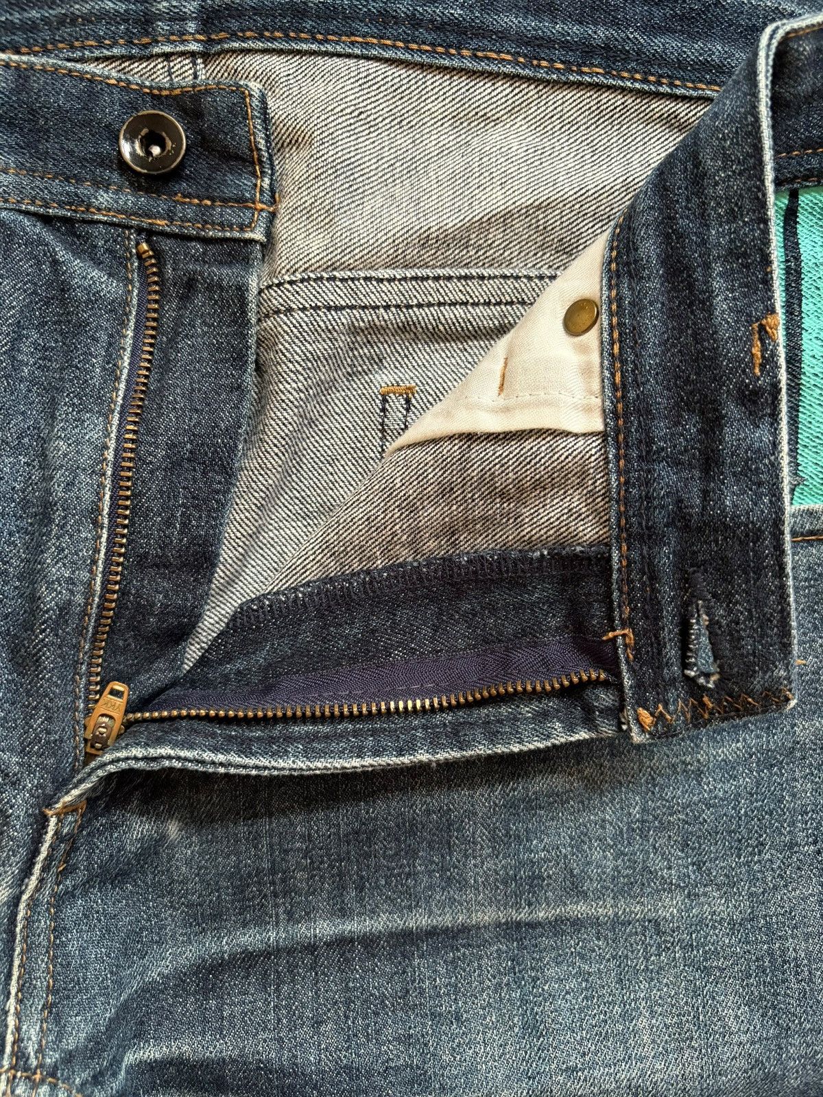 Japanese Brand Vintage Japanese Brand Faded Wash Spell Out Baggy Jeans Size US 38 / EU 54 - 9 Thumbnail