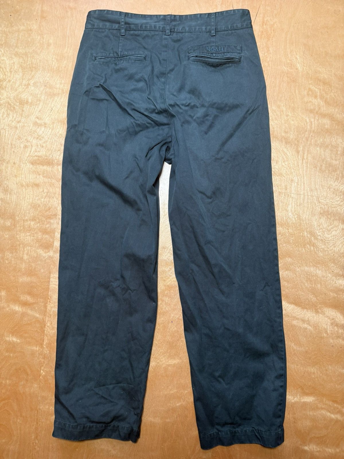 Noah Noah Single-Pleat pant. petrol. Size US 32 / EU 48 - 2 Thumbnail