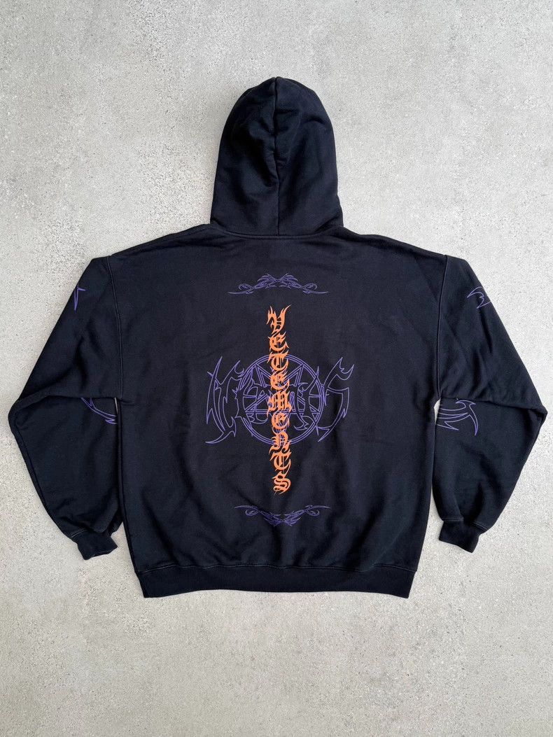 Vetements Vetements Vital Existence Pentagram Gothic Printed Hoodie Size US S / EU 44-46 / 1 - 4 Thumbnail