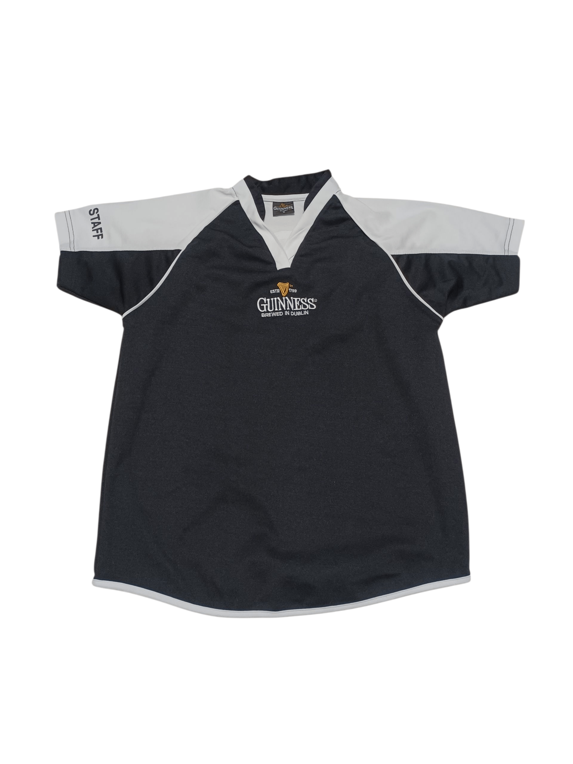 Other GUINNESS VINTAGE BIG LOGO V-NECK TEE Size US M / EU 48-50 / 2 - 1 Thumbnail