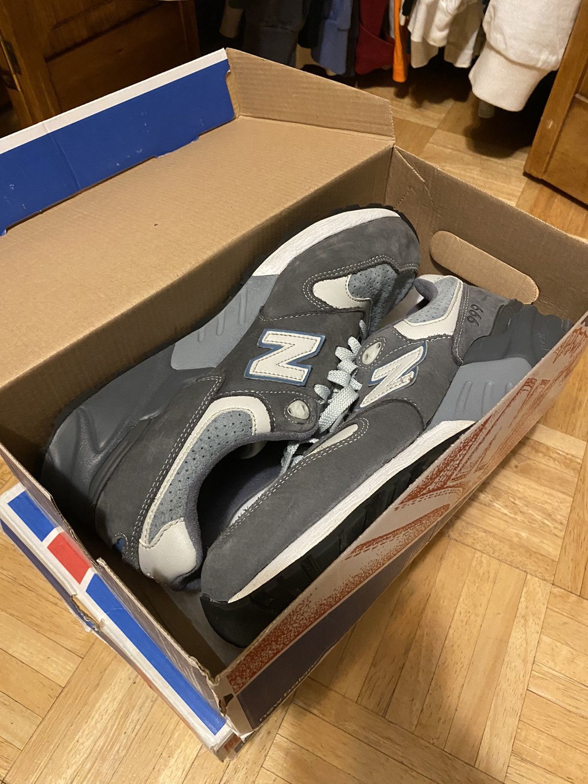 New Balance Ronnie Fieg x New Balance 999 “Steel Blue” Size US 10 / EU 43 - 2 Thumbnail