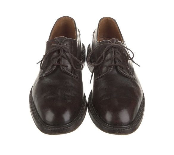 Tricker's Tricker's Leather Derby Brown Shoes Size US 10 / EU 43 - 4 Thumbnail