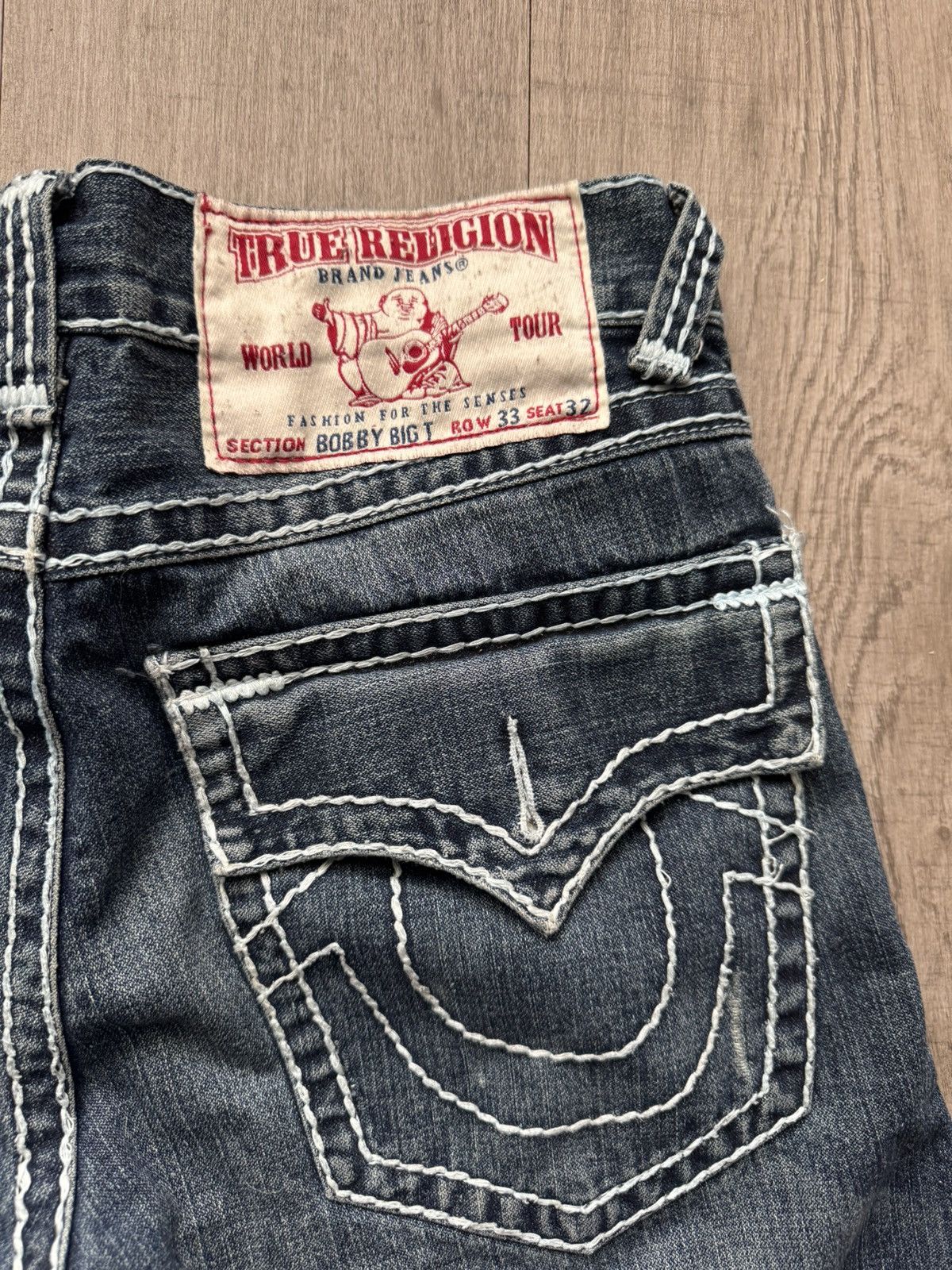 True Religion × Vintage True Religion Jeans Size 32 Size US 32 / EU 48 - 6 Thumbnail