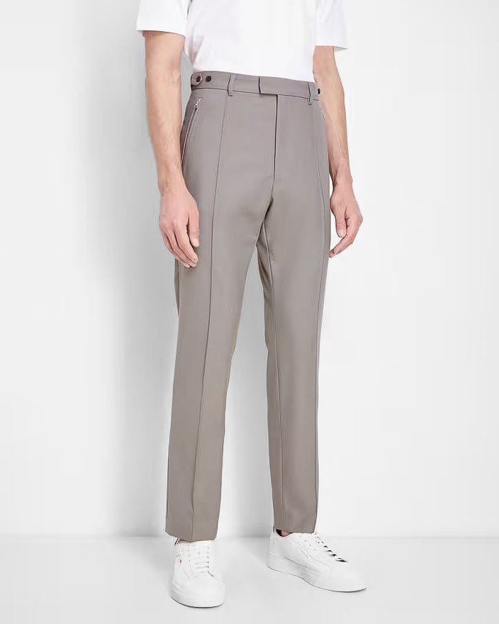 Dries Van Noten DRIES VAN NOTEN wool trousers Size US 38 / EU 54 - 1 Thumbnail