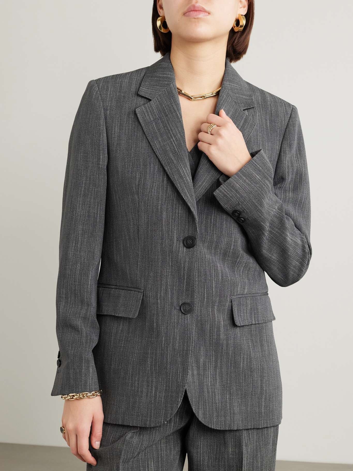 Golden Goose o1y0725 Blazer in Gray Size XS / US 0-2 / IT 36-38 - 3 Thumbnail