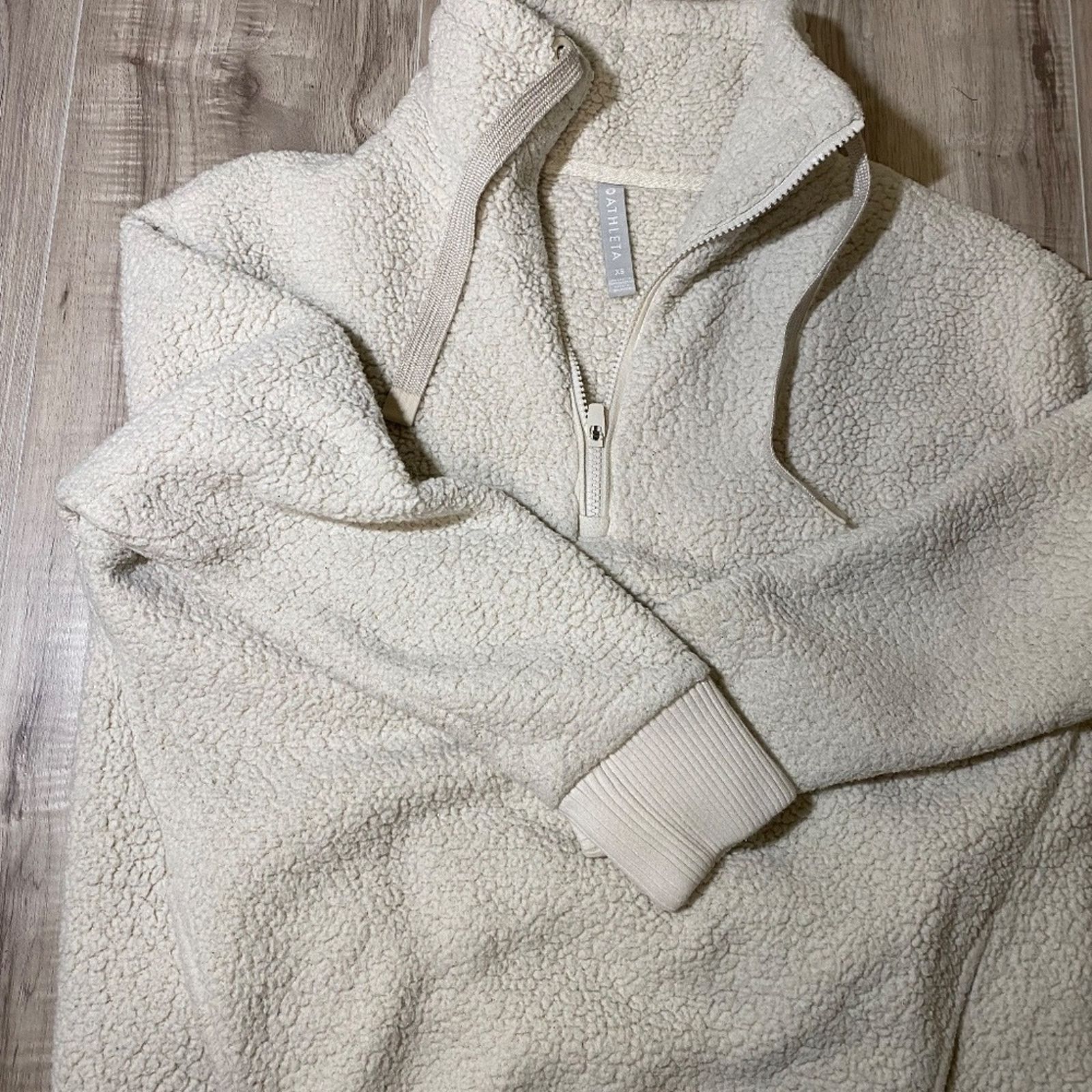 Athleta Athleta Talus Sherpa Half Zip - XS Size XS / US 0-2 / IT 36-38 - 4 Thumbnail