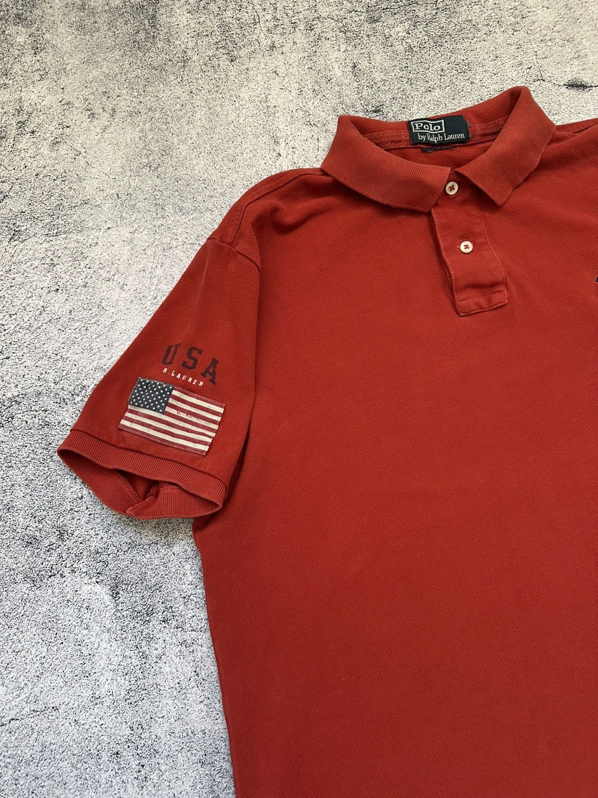 Polo Ralph Lauren Mens Polo Ralph Lauren Polos M Size USA Flag Fit Size US M / EU 48-50 / 2 - 6 Thumbnail