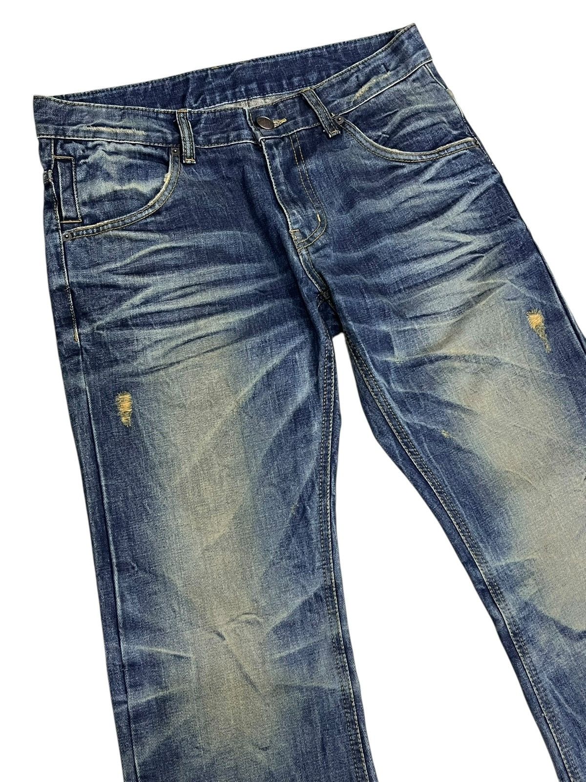 Le Grande Bleu (L.G.B.) DPSR x Improves Mudwash Whisker Flare Archive Size 31" - 7 Thumbnail
