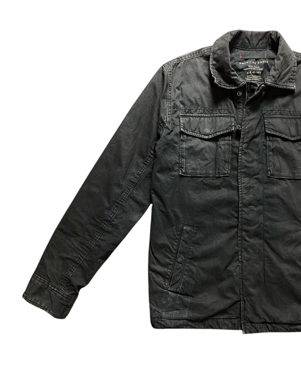 American Eagle Outfitters American Eagle Tartan Military Style Jacket Size US XS / EU 42 / 0 - 3 Thumbnail