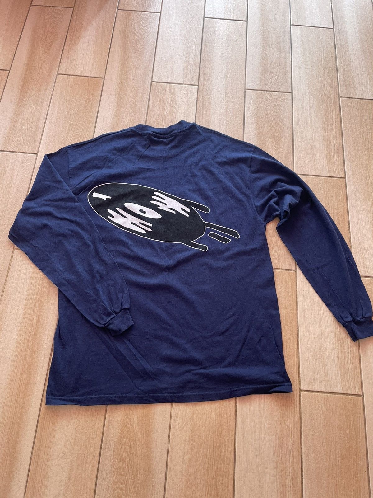 Band Tees × Vintage Vintage 1995 Nervous Records Longsleeve New York Rap T Shirt Size US XL / EU 56 / 4 - 2 Thumbnail