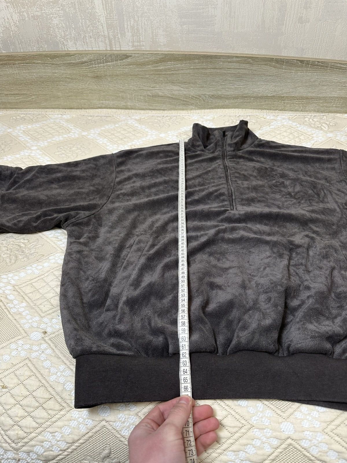 Essentials 🔥 Essentials Fear Of God Terry Polo Shirt Velour Pullover Size US S / EU 44-46 / 1 - 6 Thumbnail