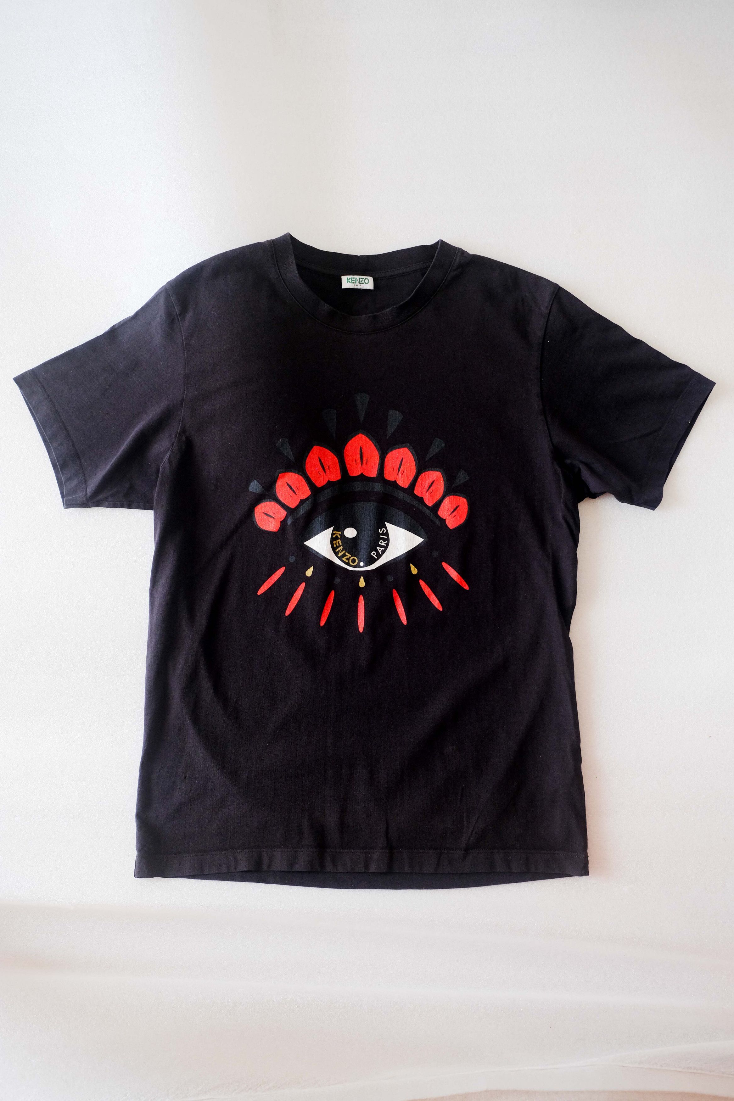 Kenzo Kenzo t-shirt eye print Size US M / EU 48-50 / 2 - 2 Thumbnail