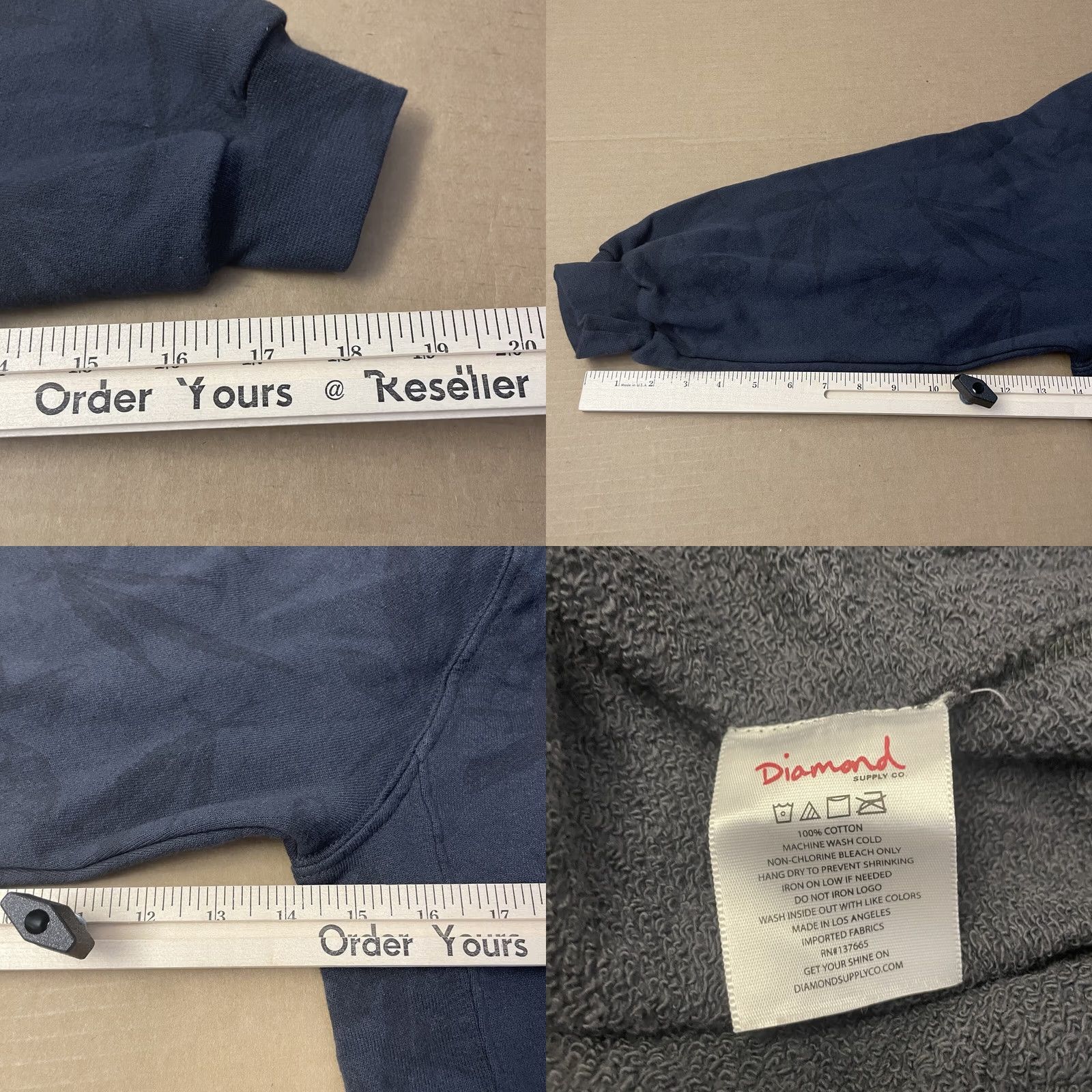 Vintage Grizzly Griptape Hoodie Adult Medium Blue AOP Hoody Sweatshirt Mens Size US M / EU 48-50 / 2 - 9 Thumbnail