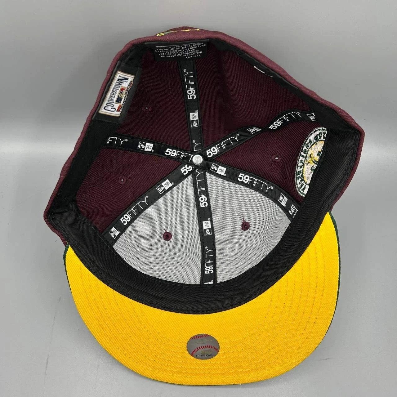 New Era Seattle Mariners Hat Men 7 1/2 Red Green MLB Fitted Cap New Size ONE SIZE - 2 Thumbnail