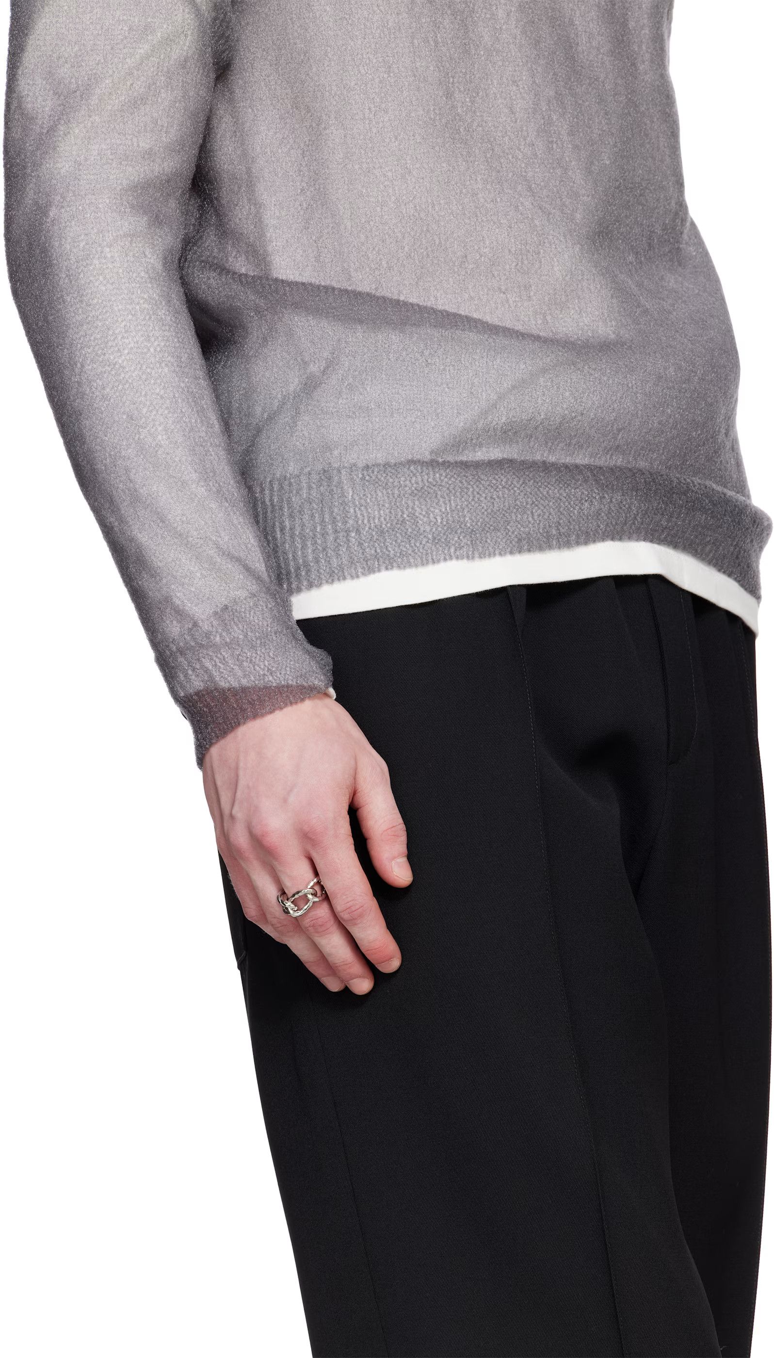 Jil Sander Jil Sander Silver Brass Ring Size ONE SIZE - 2 Thumbnail
