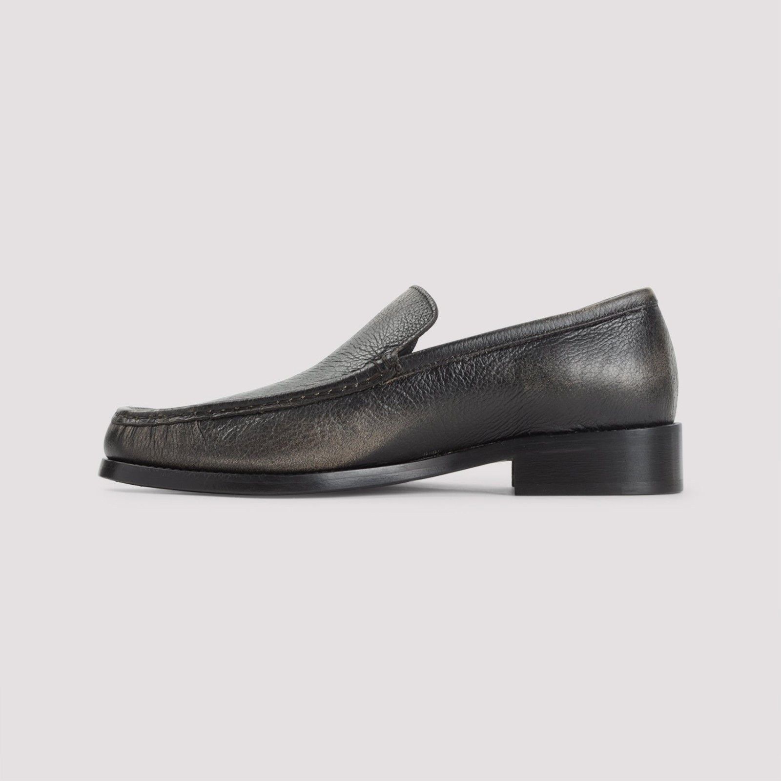 Acne Studios ACNE STUDIOS Black Leather Loafers New & Authentic (Men's si Size US 12 / EU 45 - 3 Thumbnail