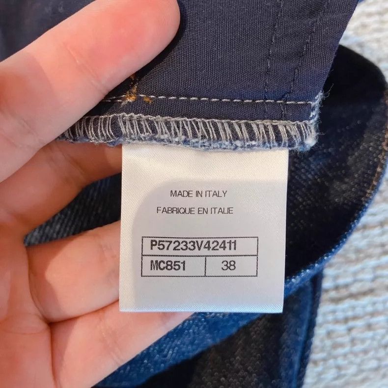 Chanel Chanel Women's denim skirt 2504-Nextarrow Size 25" / US 0 / IT 36 - 5 Thumbnail