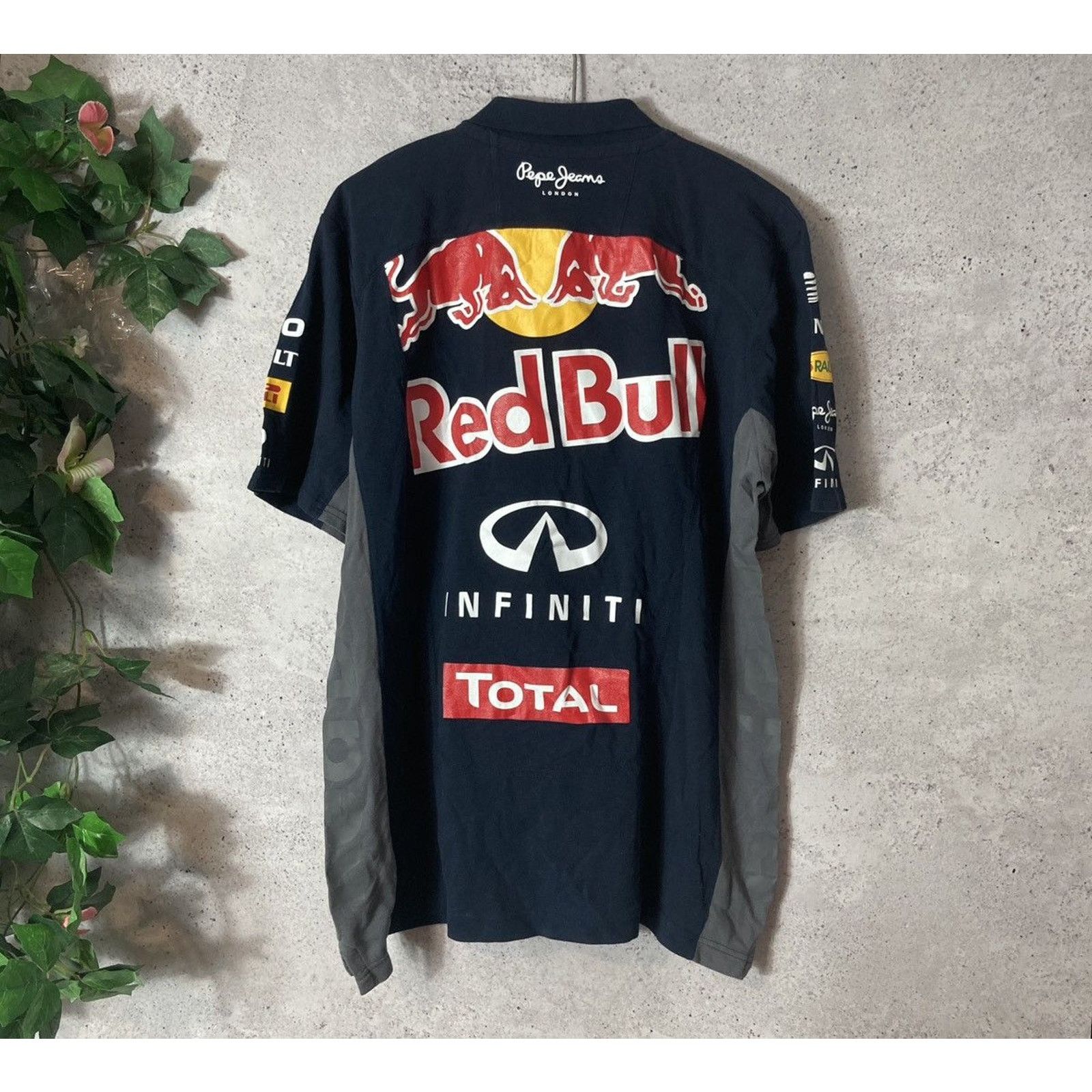 Pepe Jeans Vintage Pepe Jeans Racing F-1 Red Bull Boxy T-shirt Size US XL / EU 56 / 4 - 5 Thumbnail