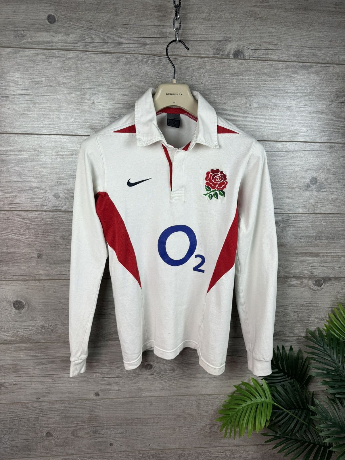 Nike Nike England 🏴󠁧󠁢󠁥󠁮󠁧󠁿 Rugby Soccer jersey vintage Size US S / EU 44-46 / 1 - 2 Thumbnail