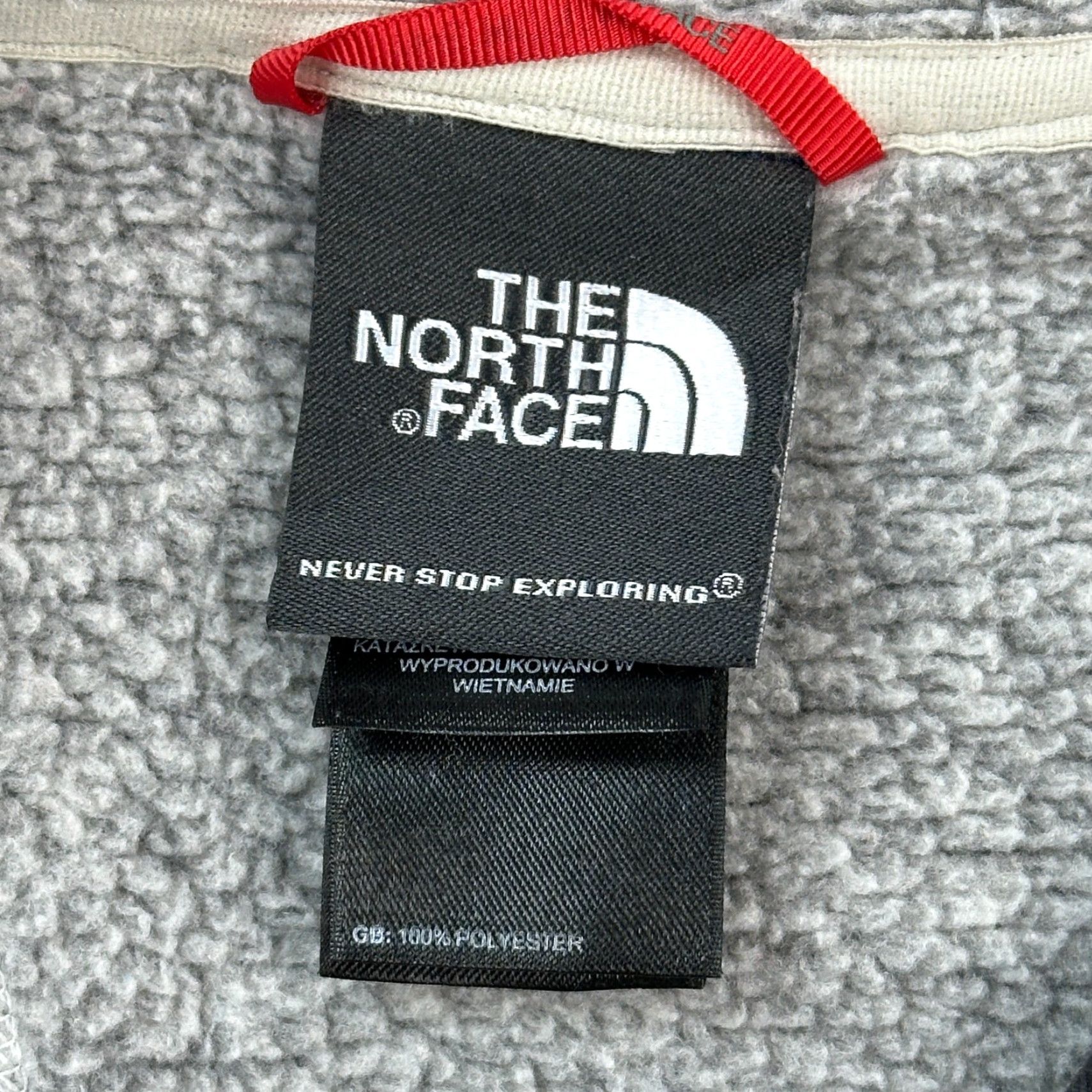 The North Face The North Face Gordon Lyons Sweater Mens Small Gray 1/4 Fleece Pullover Outdoor Vintage Size US S / EU 44-46 / 1 - 7 Thumbnail