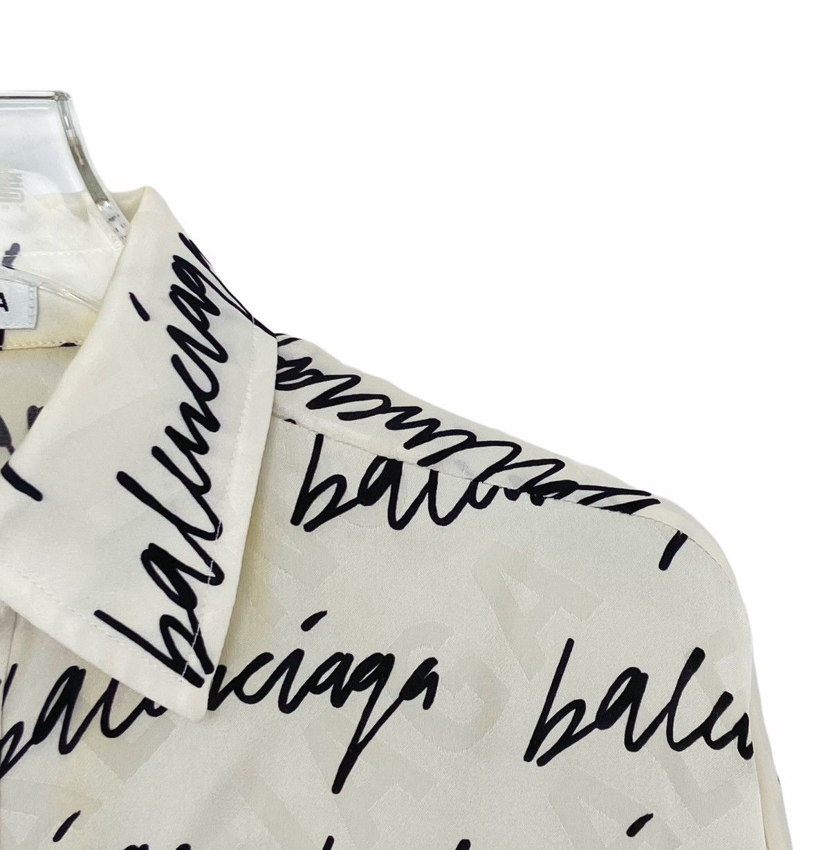 Balenciaga Balenciaga Sun Protection Long Sleeve Shirt K26WX Size US XS / EU 42 / 0 - 3 Thumbnail