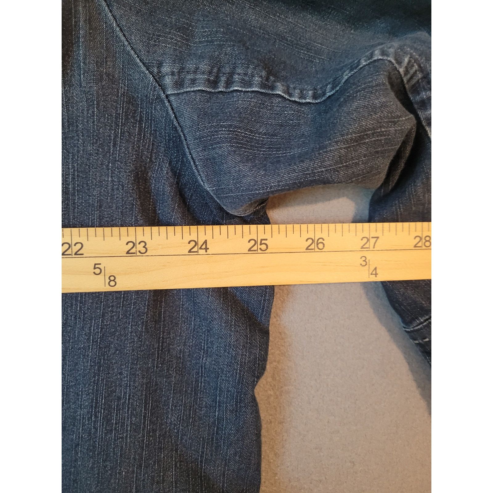 Vintage Cato Swing Denim Jacket 18/20W Open Front Plus Size EUC Size XXL / US 16-18 / IT 52-54 - 5 Thumbnail
