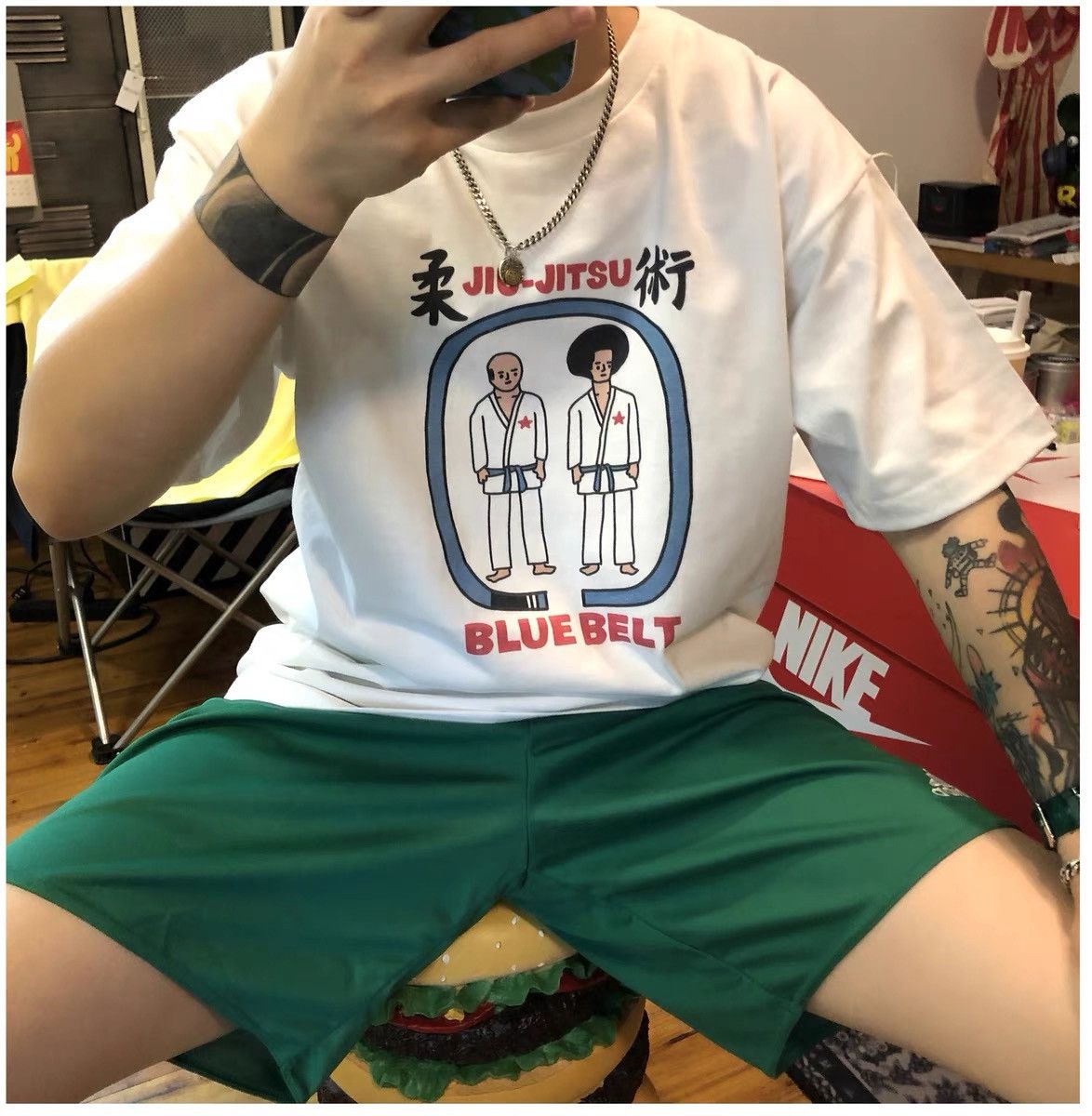 Japanese Brand × Vintage Retro punk shirt Size US L / EU 52-54 / 3 - 1 Thumbnail