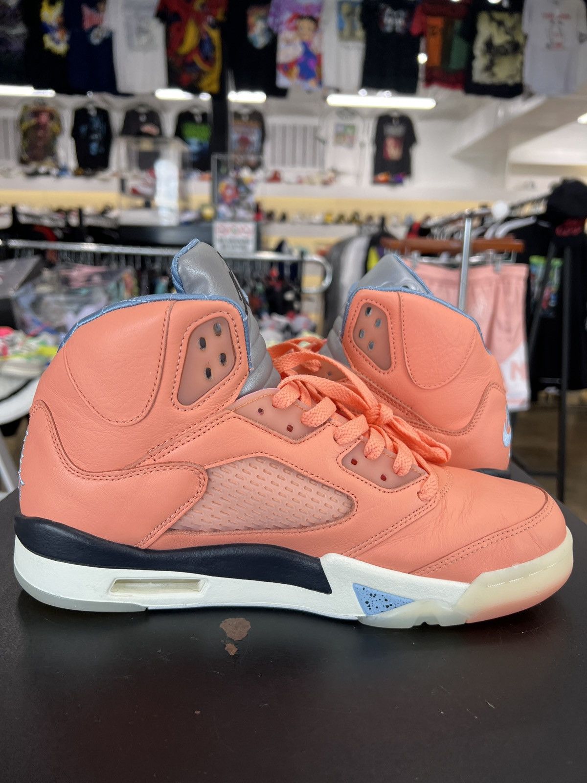 Dj Khaled × Jordan Brand Air Jordan 5 DJ Khaled Crimson Bliss Size 9.5 (2022) Size US 9.5 / EU 42-43 - 4 Thumbnail