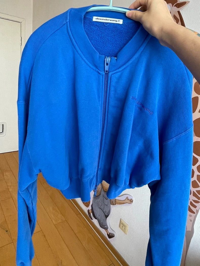 Alexander Wang Alexander Wang Blue Long Sleeve Jacket Size M / US 6-8 / IT 42-44 - 1 Thumbnail