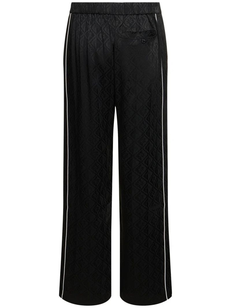 Marine Serre Marine Serre Jacquard Fluid Pants Logo Print Size L Size US 40 / EU 56 - 2 Thumbnail