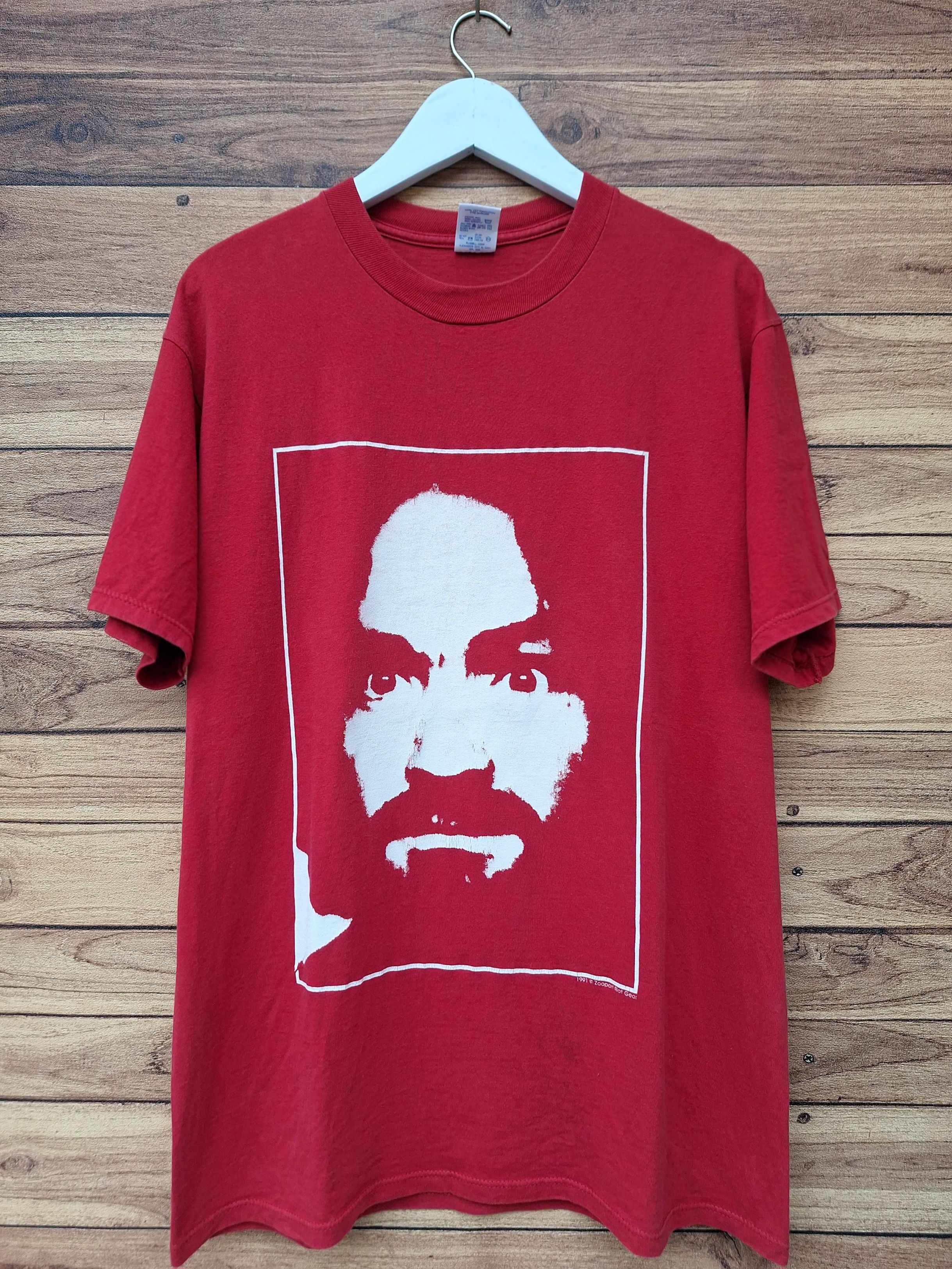 Vintage 🔥RARE🔥 Vintage charles manson 90s horror movie tshirt tee | Grailed