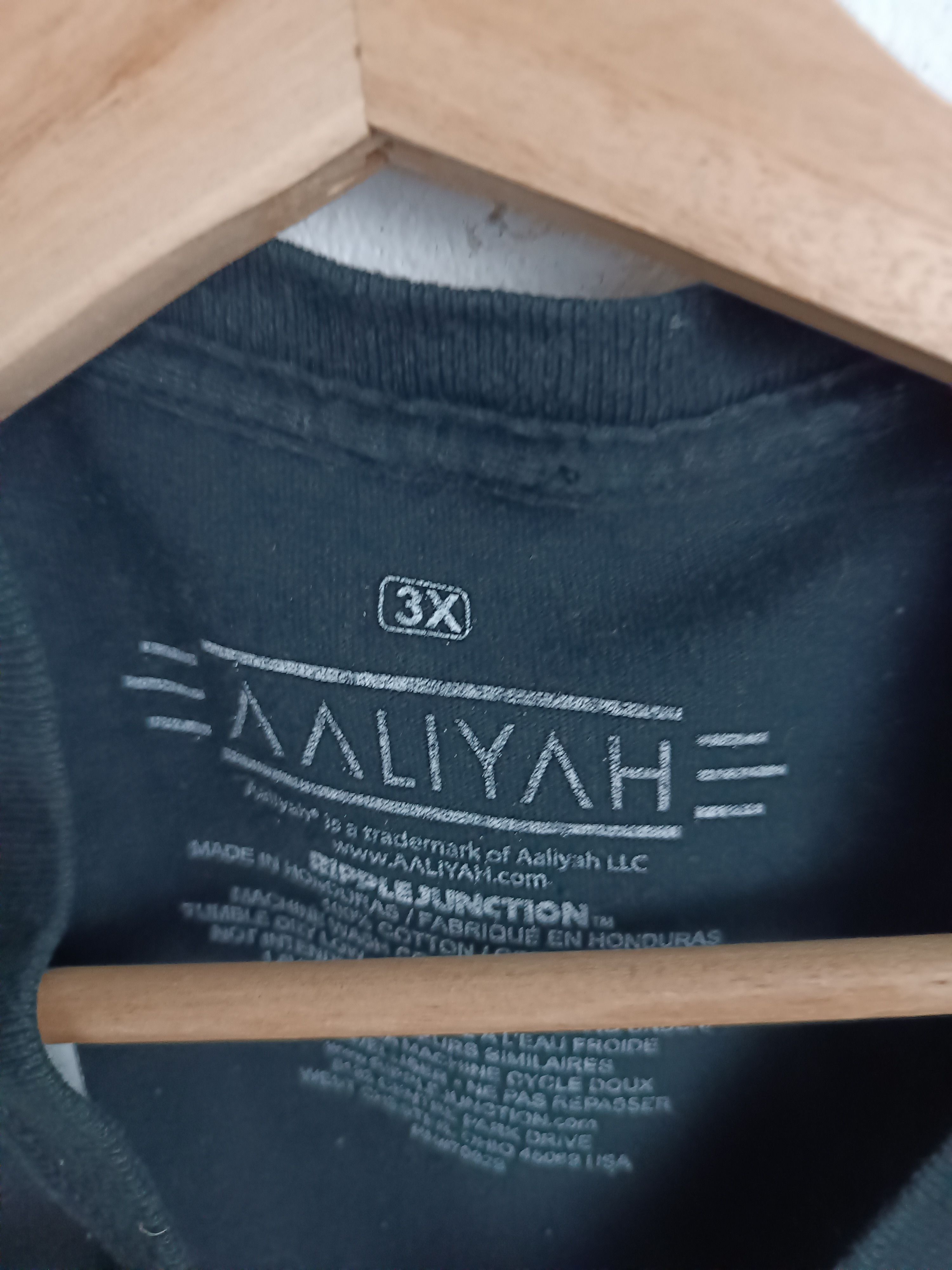 Rap Tees VINTAGE AALIYAH RAP TEE STYLE TUPAC LEFT EYE MJ JCOLE Size US XXL / EU 58 / 5 - 7 Thumbnail