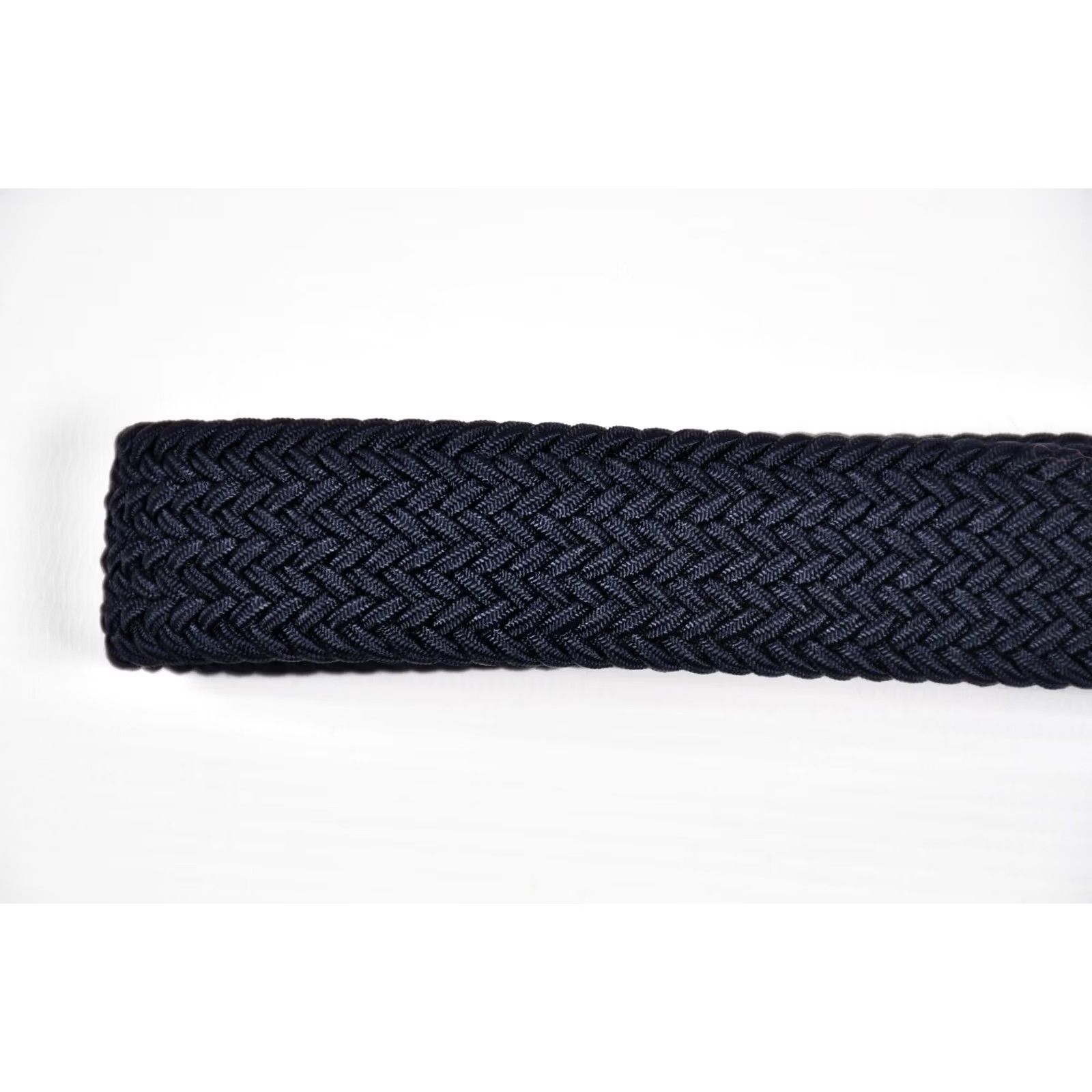 Vintage Gavazzeni Belt Men 85 CM Blue Elastic Woven Size 85 CM Regular New Without Tag 100% Genuine Size ONE SIZE - 5 Thumbnail