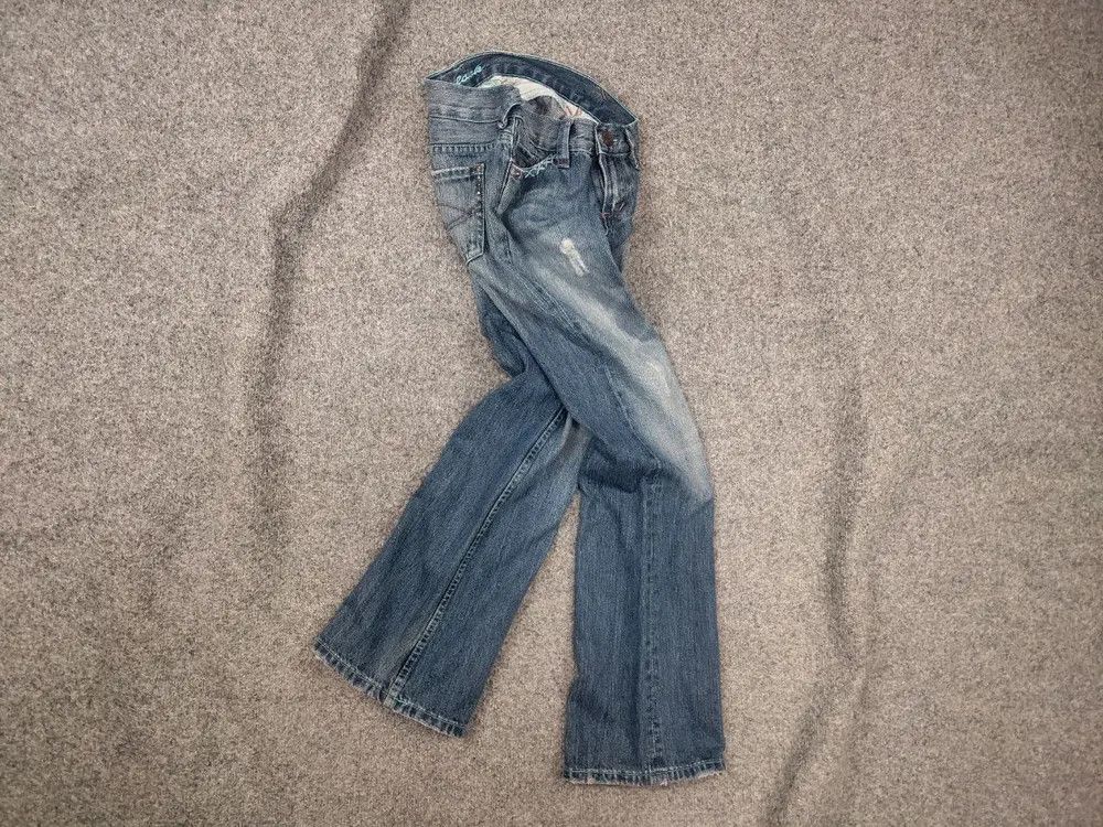 Japanese Brand Vintage Y2K Japan hysteric glamour Low-rise Flared Jeans Size 30" / US 8 / IT 44 - 1 Thumbnail