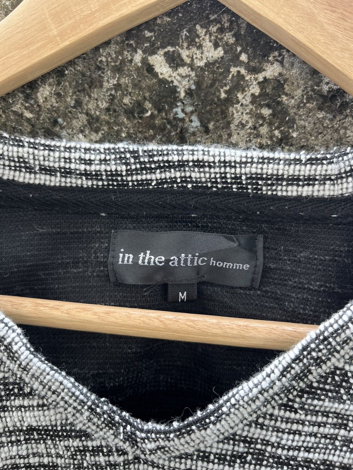 In The Attic × Japanese Brand × Le Grande Bleu (L.G.B.) In the attic Homme T-shirt V neck Size US M / EU 48-50 / 2 - 4 Thumbnail