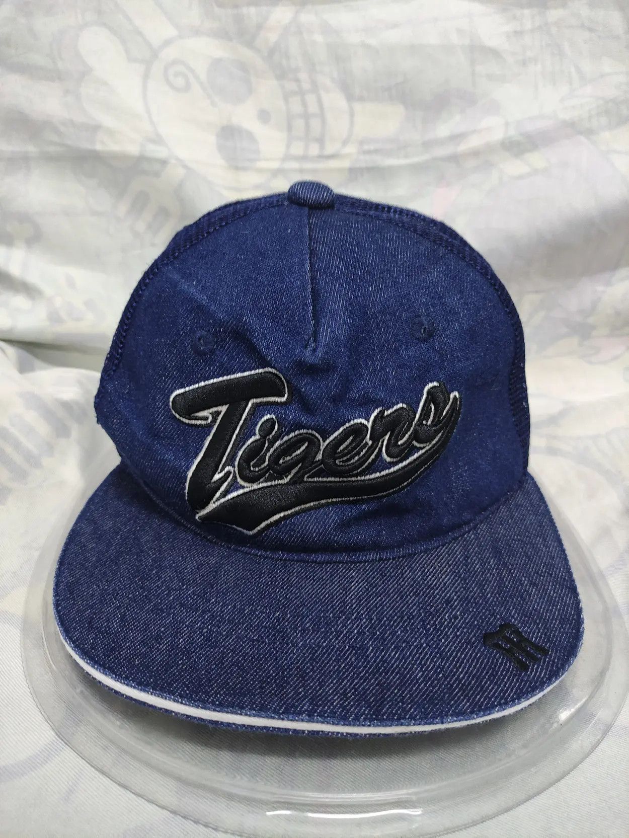 Japanese Brand HANSHIN TIGERS DENIM CAP Size ONE SIZE - 8 Thumbnail