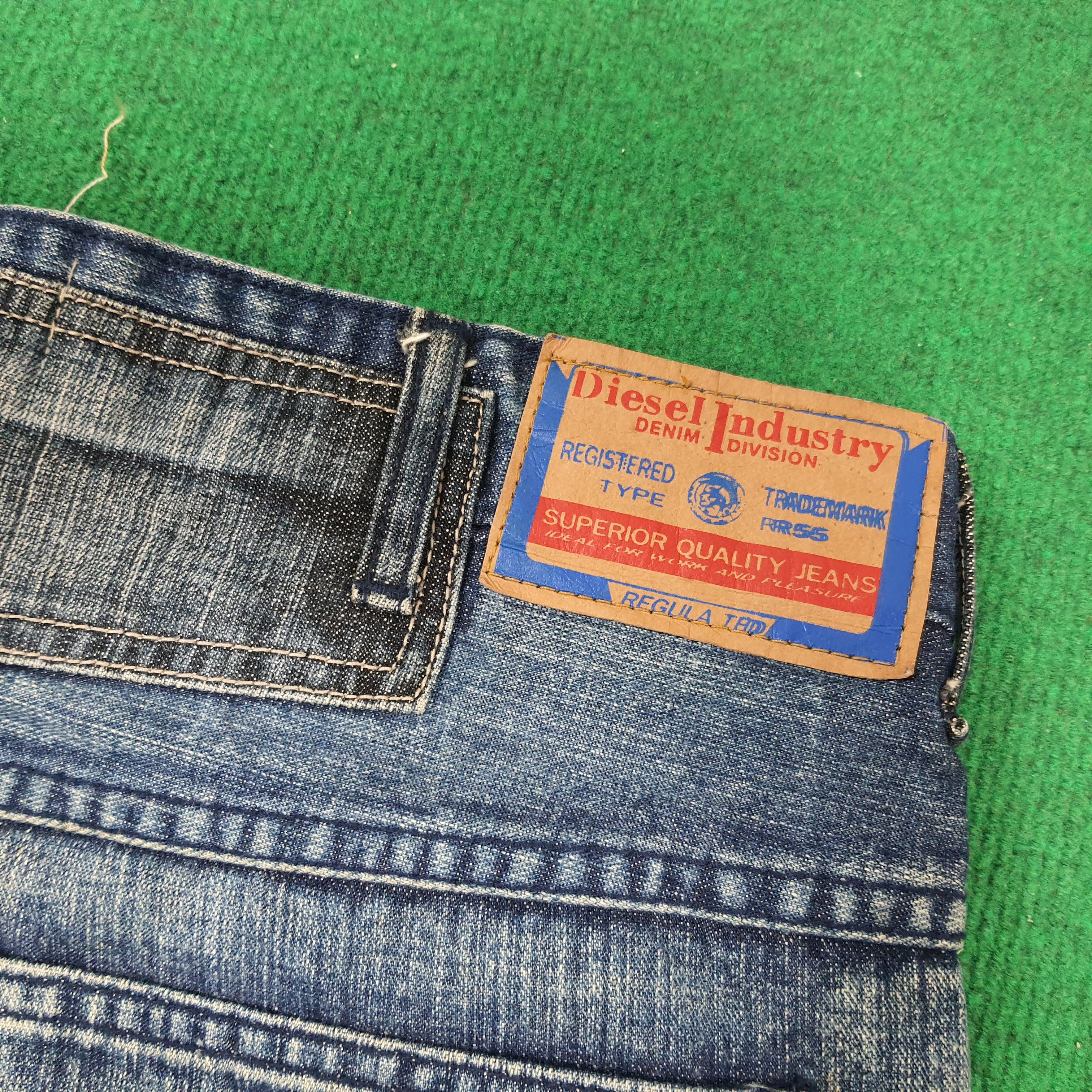 Diesel Vintage Diesel Industry Rabox Panelled Jeans GRUNGE C297N21 Size US 34 / EU 50 - 5 Thumbnail