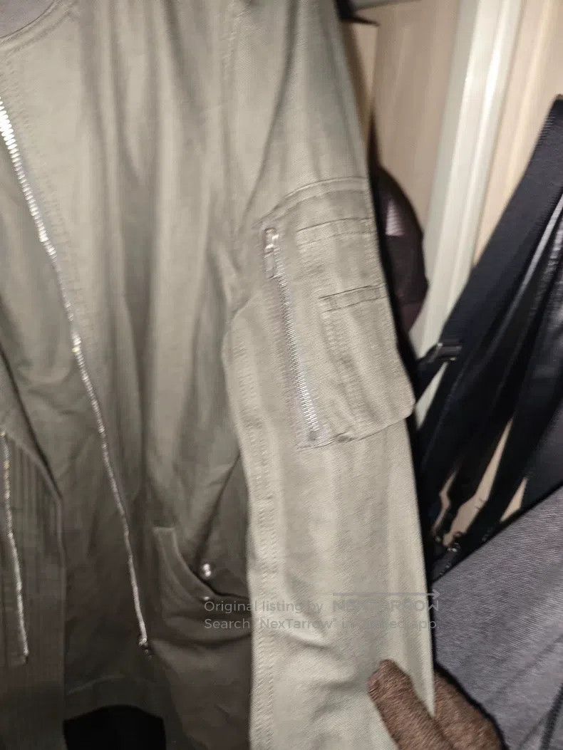 Rick Owens Rick Owens Army Green Long Jacket Size US M / EU 48-50 / 2 - 3 Thumbnail