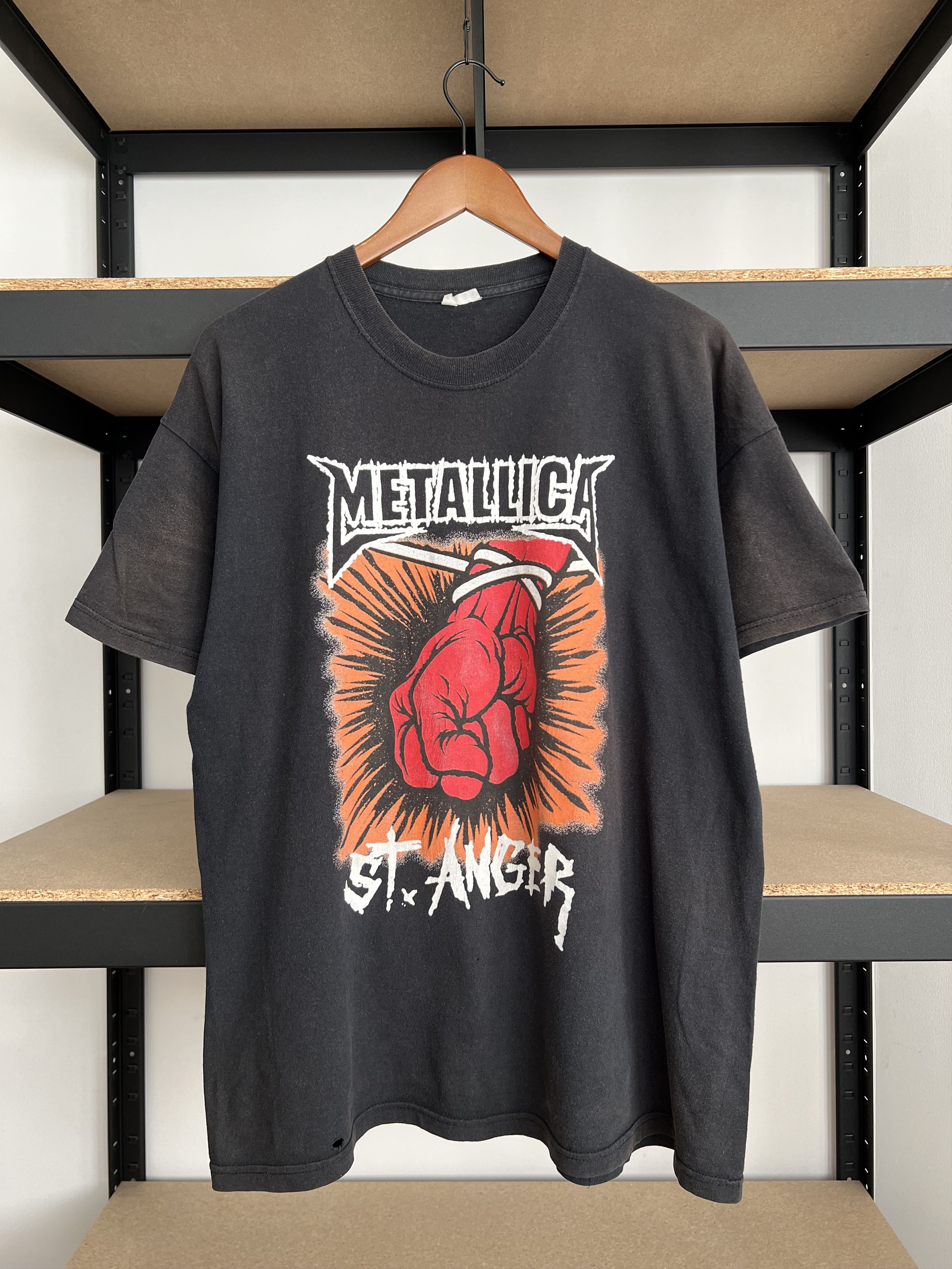Band Tees Vintage 2004 Metallica St. Anger Download Donington T-shirt Size US XL / EU 56 / 4 - 1 Thumbnail