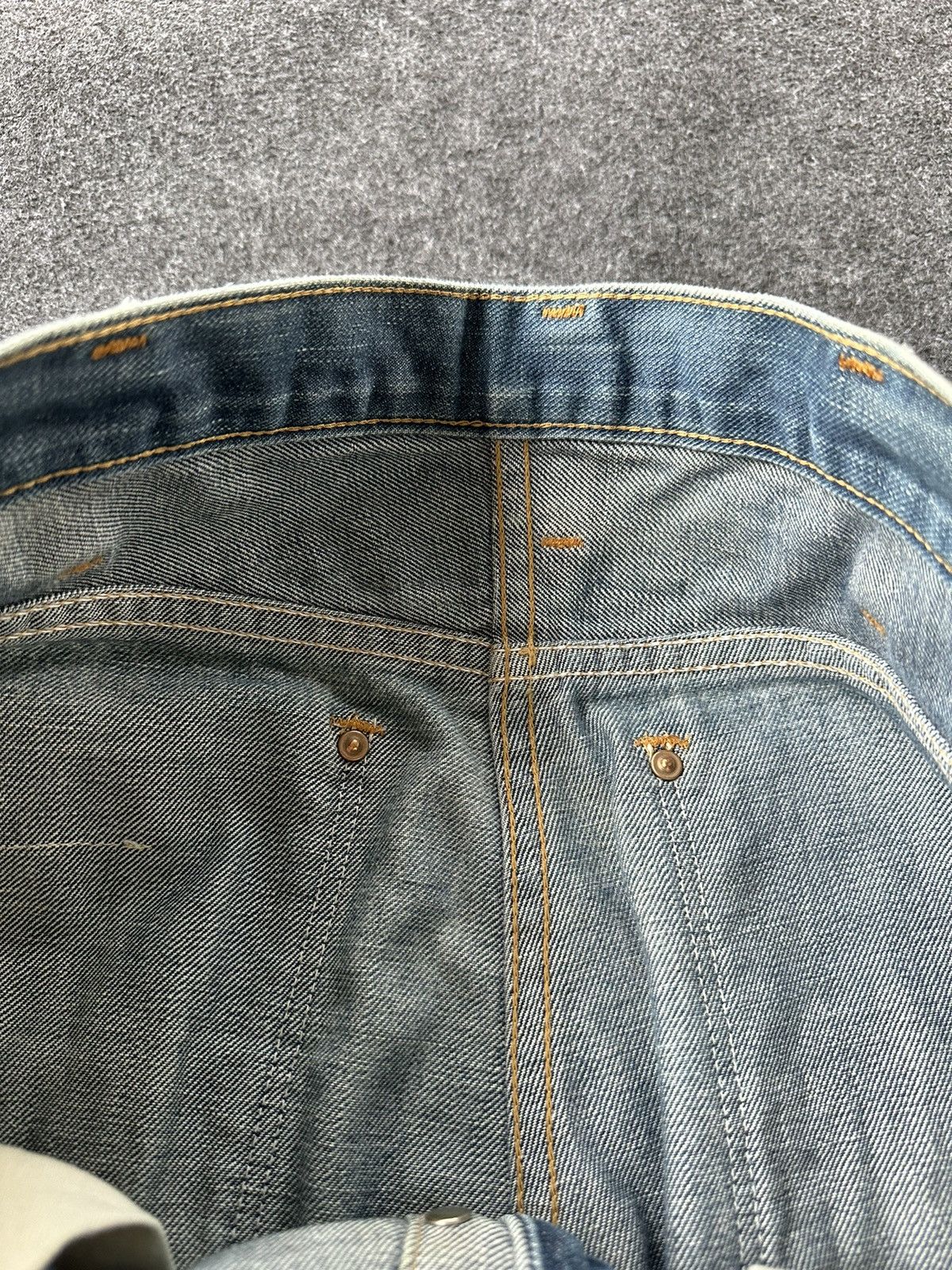 Denime Sale 🔥 Vintage Denime Japan Custom Made 90s Denim D240 Size US 32 / EU 48 - 14 Thumbnail