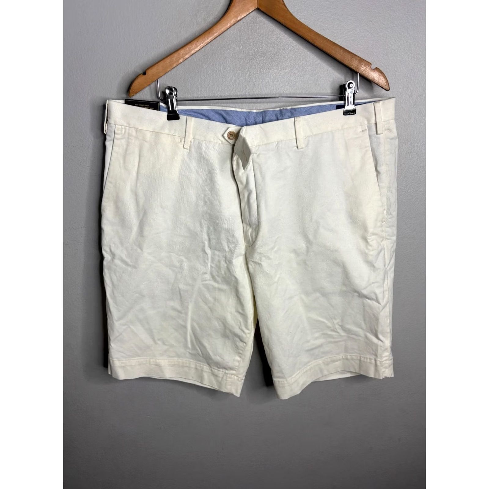 Polo Ralph Lauren Polo Ralph Lauren White Stretch Slim Fit Chino Shorts Men's Size 40 Size US M / EU 48-50 / 2 - 4 Thumbnail