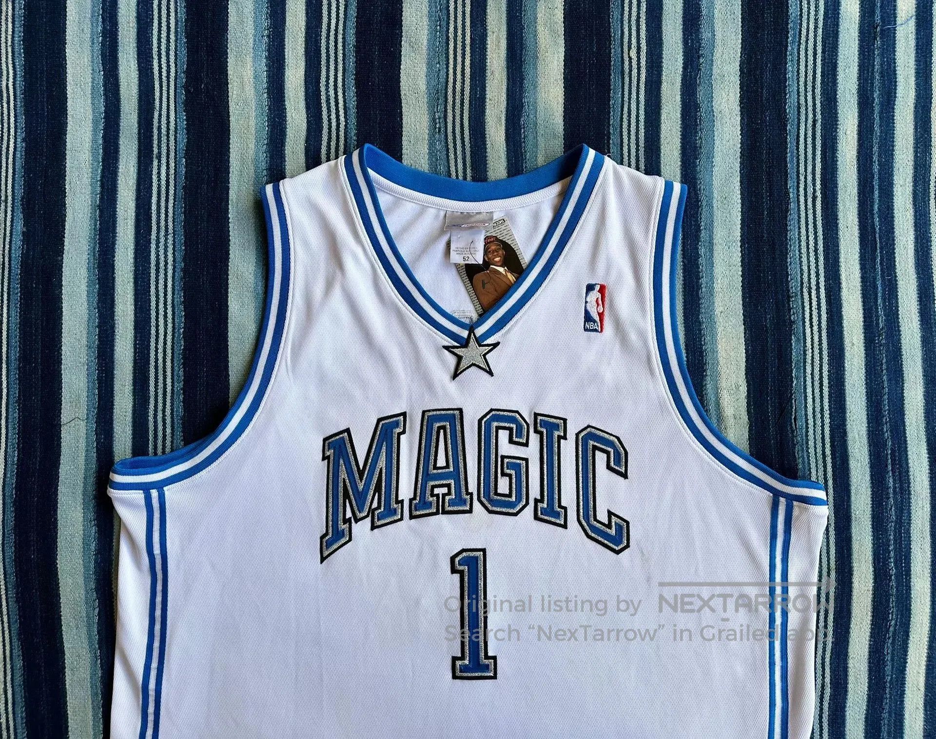 Reebok Reebok Magic McGrady Authentic Player Jersey. Size US L / EU 52-54 / 3 - 3 Thumbnail