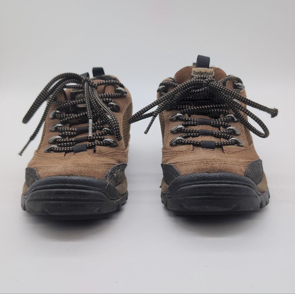 Timberland Timberland Men's ACT sz 6 Brown Low Top Hiking Shoes 85632 Size US 6 / EU 39 - 2 Thumbnail